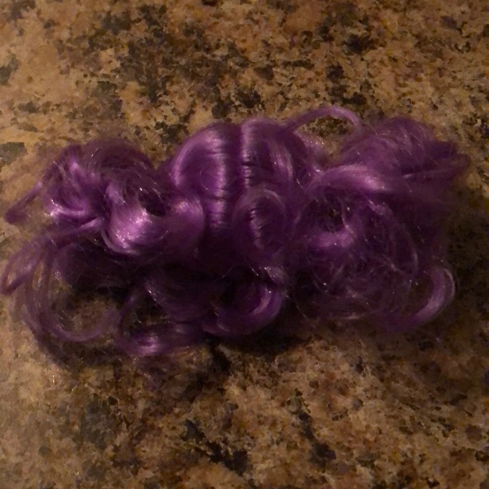 Lol doll hair purple